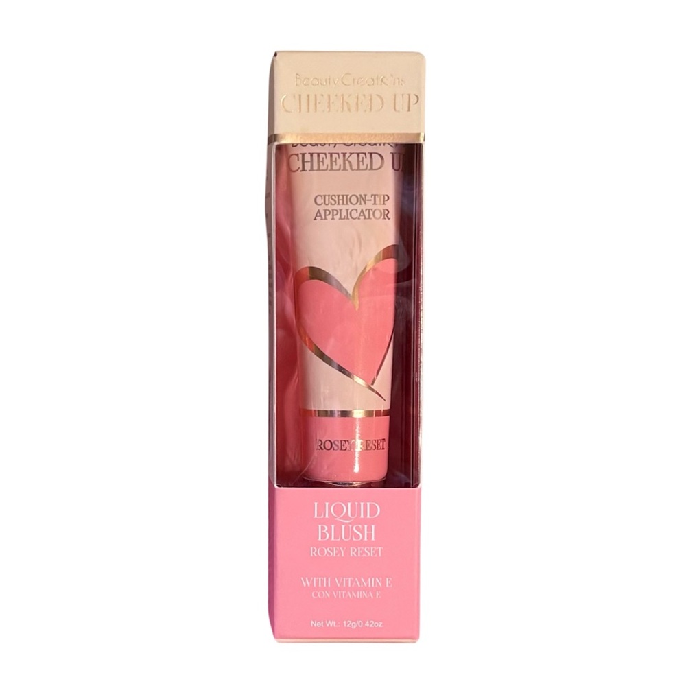 Beauty Creations Flawless Stay Liquid Blush Cheeked Up Wand in Rosey Reset NIB - Picture 5 of 10